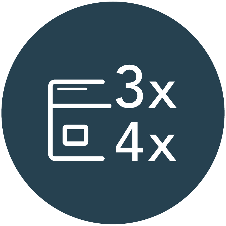 Paiement 3x ou 4x sans frais